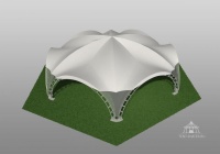 Арочный шатер 20х17 – купить или арендовать